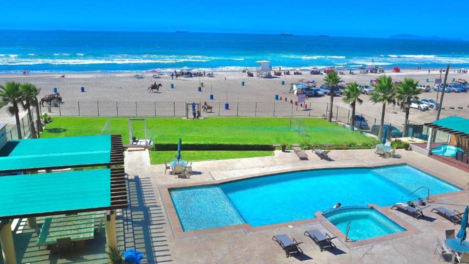 Rosarito Beach Luxury Beachfront Walk 2 Papas & Beer公寓 外观 照片