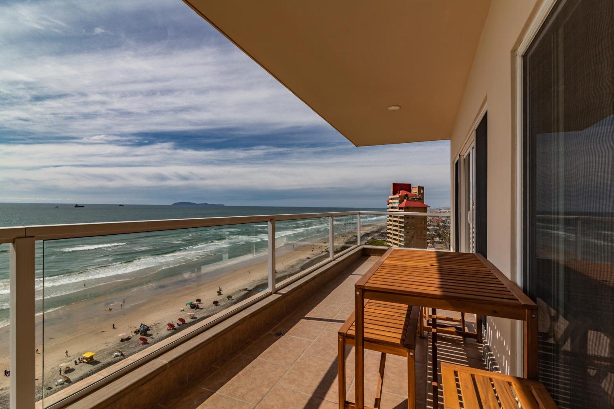 Rosarito Beach Luxury Beachfront Walk 2 Papas & Beer公寓 外观 照片